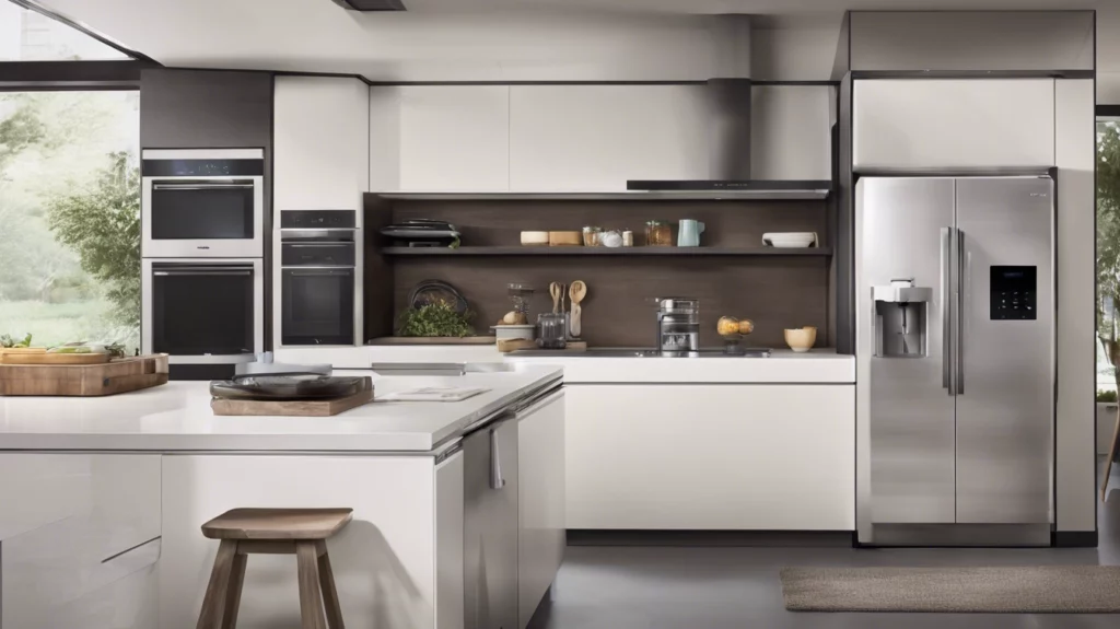 upgraded appliances to match theme of kitchen renovation